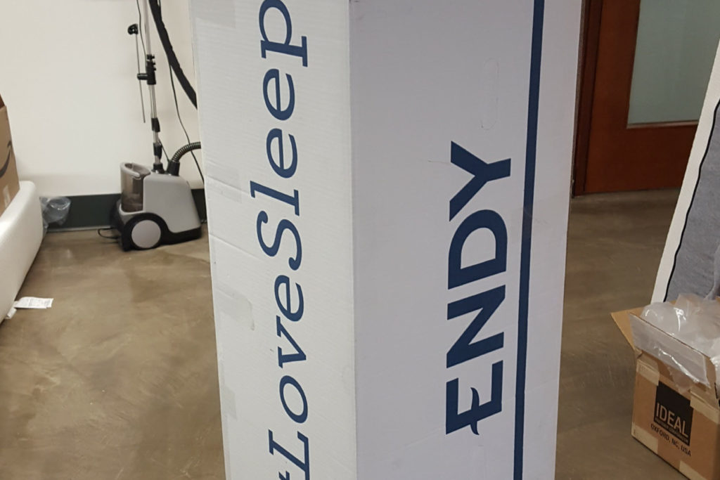 endy mattress in a box