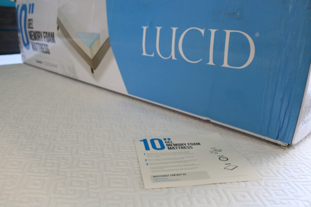 lucid 10 inch mattress reviews
